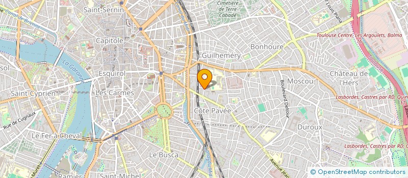 localisation de l'entreprise SCI MAGMA à TOULOUSE