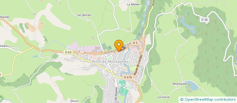 localisation de l'entreprise SCI MAGMA à RIOM-ES-MONTAGNES