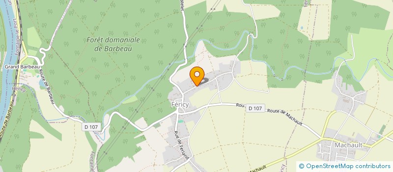 localisation de l'entreprise SCI MAGNAN-DOLLE  FERICY