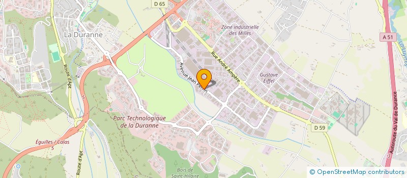 localisation de l'entreprise SCI MAGNANA  MARSEILLE