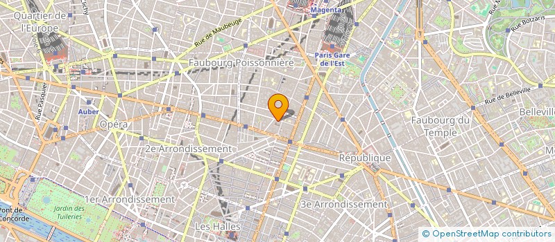 localisation de l'entreprise SCI MAGNANT  PARIS