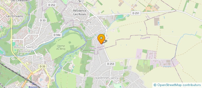 localisation de l'entreprise SCI MAGNE  PERIGNY