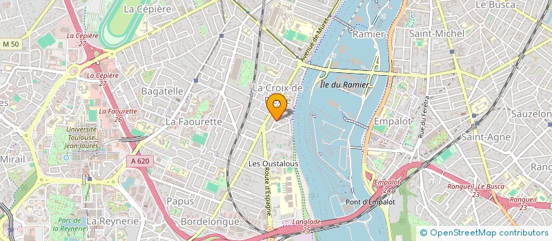 localisation de l'entreprise SCI MAGNES à TOULOUSE