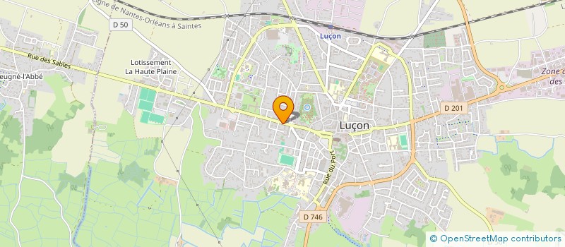 localisation de l'entreprise SCI MAGNEVAL à LUCON
