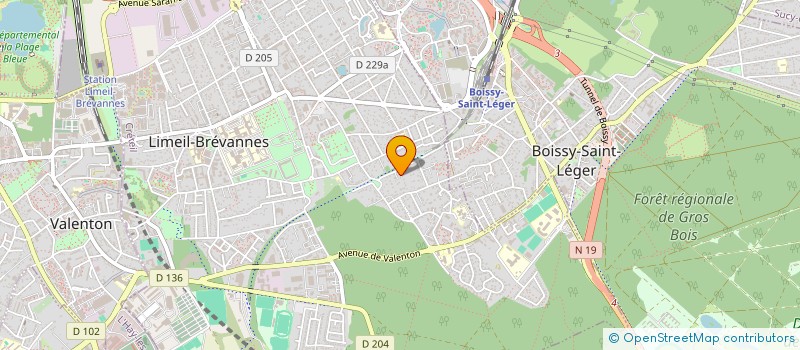 localisation de l'entreprise SCI MAGNI AVENIR à LIMEIL-BREVANNES