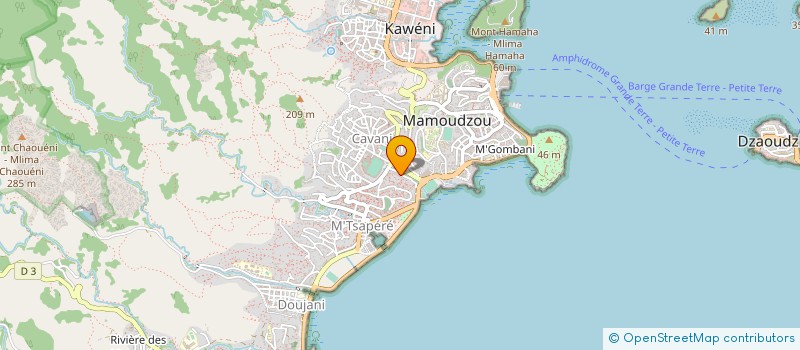 localisation de l'entreprise SCI MAGNO à MAMOUDZOU