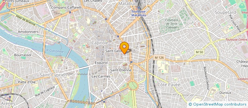 localisation de l'entreprise SCI MAGNOLIA à TOULOUSE