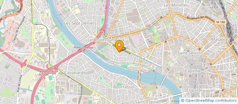 localisation de l'entreprise SCI MAGNOLIA à TOULOUSE