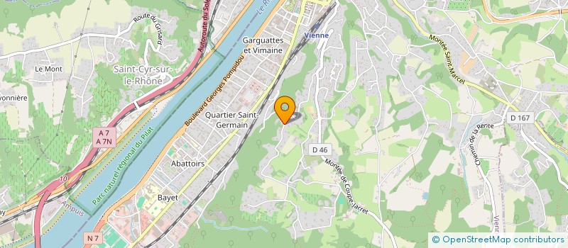 localisation de l'entreprise SCI MAGNOLIA  VIENNE