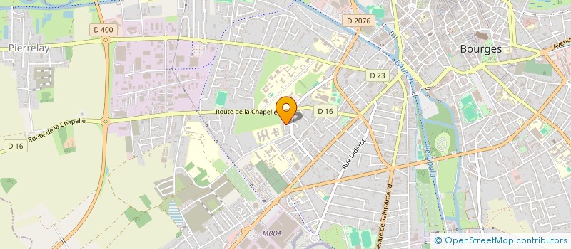 localisation de l'entreprise SCI MAGNOLIA  BOURGES