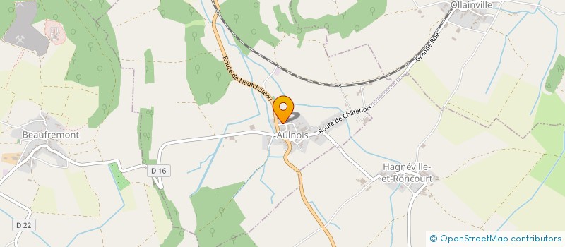 localisation de l'entreprise SCI MAGNOLIA  AULNOIS