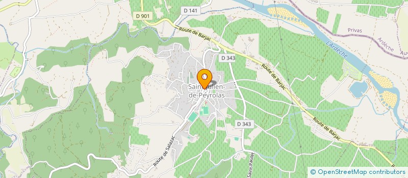 localisation de l'entreprise SCI MAGNOLIA  AIGUEZE