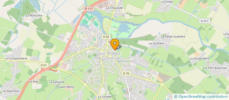 localisation de l'entreprise SCI MAGNOLIA.7  SAINT-PHILBERT-DE-GRAND-LIEU