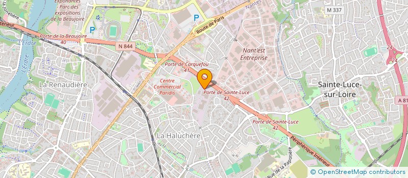 localisation de l'entreprise SCI MAGNOLIA à NANTES