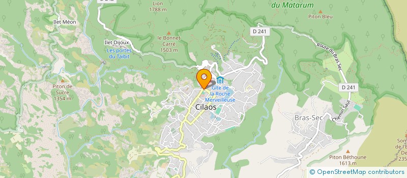 localisation de l'entreprise SCI MAGNOLIA à CILAOS