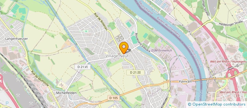 localisation de l'entreprise SCI MAGNOLIA  VILLAGE-NEUF