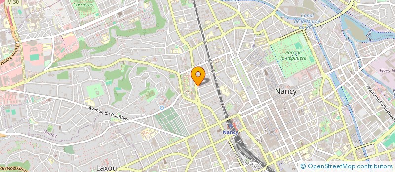 localisation de l'entreprise SCI MAGNUM  NANCY