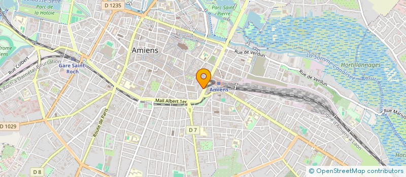 localisation de l'entreprise SCI MAGNUS  AMIENS