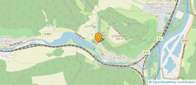 localisation de l'entreprise SCI MAGNUS  ARNAVILLE