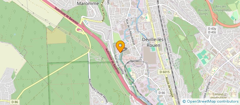 localisation de l'entreprise SCI MAGO 5  MONTIGNY