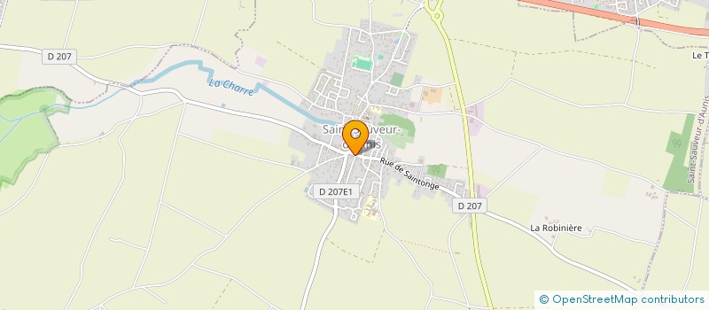 localisation de l'entreprise SCI MAGOUTIER  SAINT-SAUVEUR-D'AUNIS