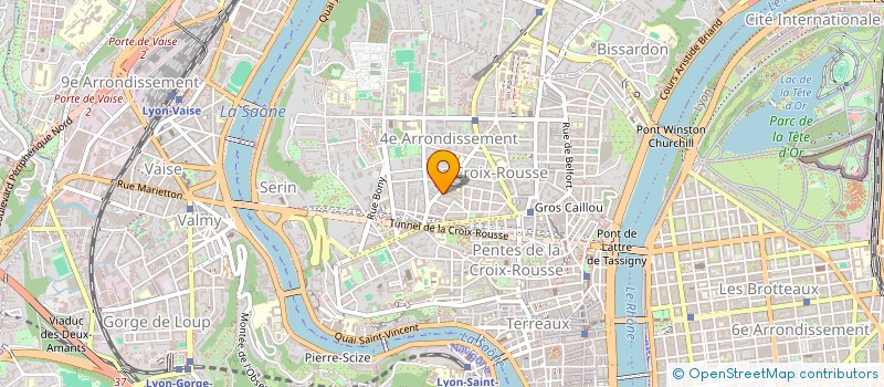 localisation de l'entreprise SCI MAGRECHA  LYON