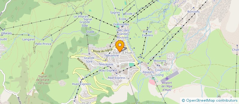 localisation de l'entreprise SCI MAGREZ  HUEZ