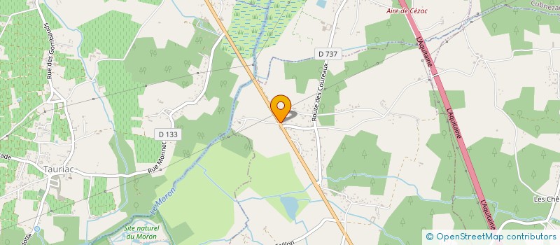 localisation de l'entreprise SCI MAGRIGNE HABITAT  SAINT-LAURENT-D'ARCE