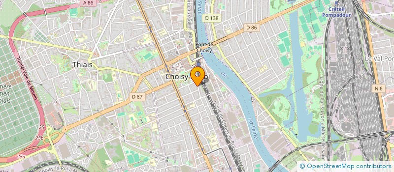 localisation de l'entreprise SCI MAGUE à CHOISY-LE-ROI