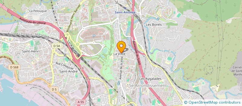localisation de l'entreprise SCI MAGUELONE à MARSEILLE