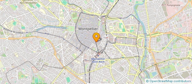 localisation de l'entreprise SCI MAGUELONE II à MONTPELLIER