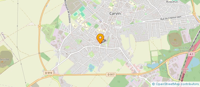 localisation de l'entreprise SCI MAGUI  CARVIN