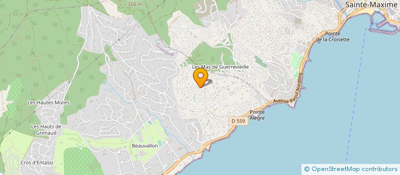 localisation de l'entreprise SCI MAGUICHA à GRIMAUD