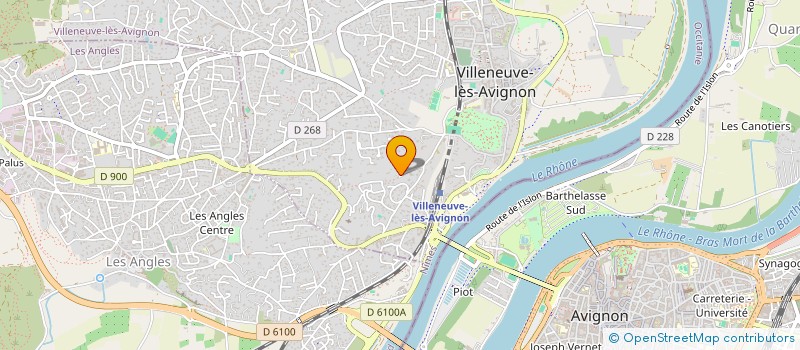 localisation de l'entreprise SCI MAGUITANALBE  VILLENEUVE-LES-AVIGNON