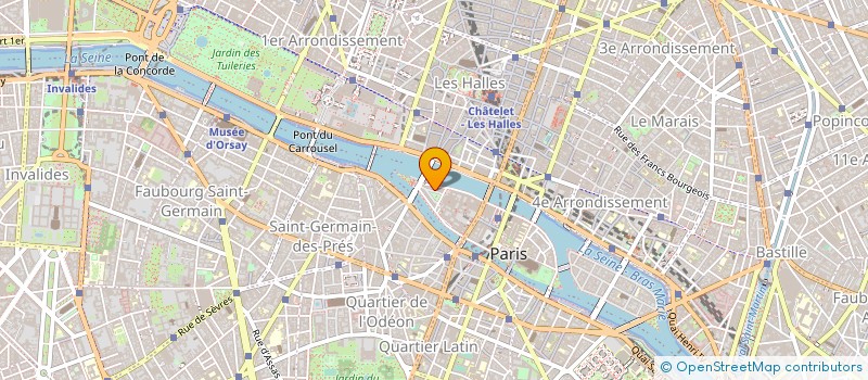 localisation de l'entreprise SCI MAGUY à PARIS