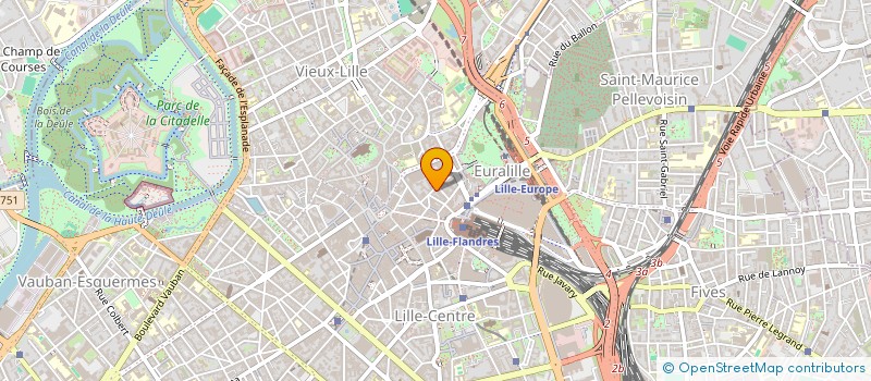 localisation de l'entreprise SCI MAGUY à LILLE