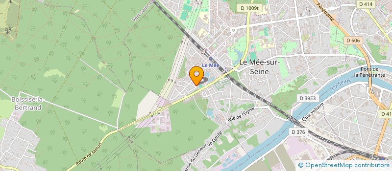 localisation de l'entreprise SCI MAGUY  LE MEE-SUR-SEINE