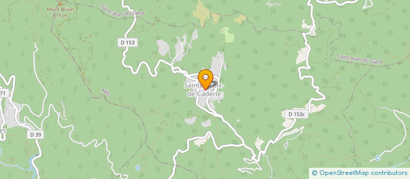 localisation de l'entreprise SCI MAGUY  ST BONNET DE SALENDRINQUE