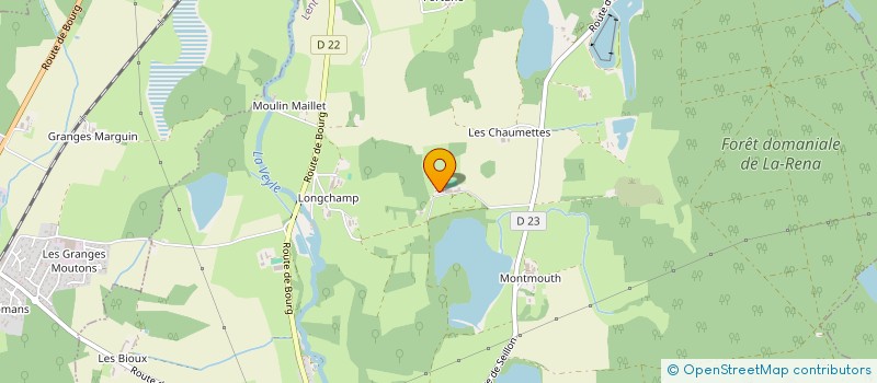 localisation de l'entreprise SCI MAGUY  LENT