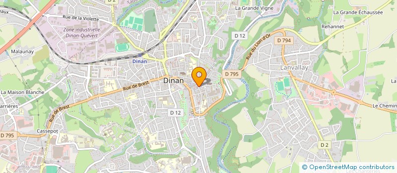 localisation de l'entreprise SCI MAGUYSE  DINAN