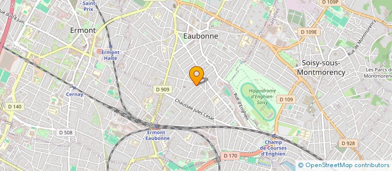 localisation de l'entreprise SCI MAGY à EAUBONNE
