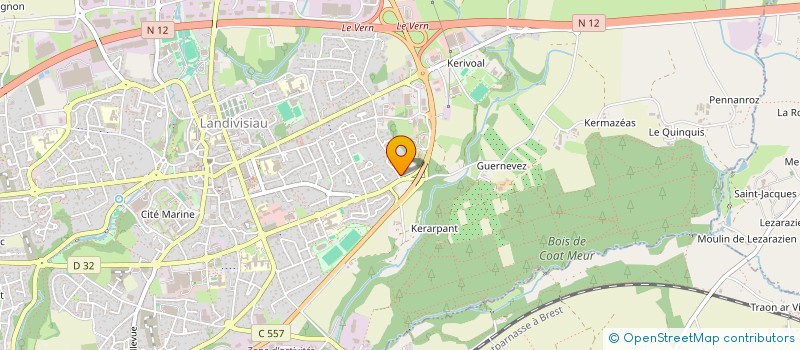 localisation de l'entreprise SCI MAGYP  CALUIRE-ET-CUIRE