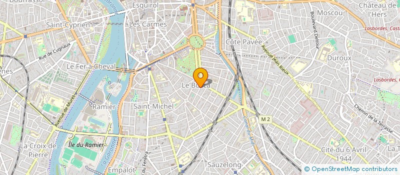 localisation de l'entreprise SCI MAH  TOULOUSE