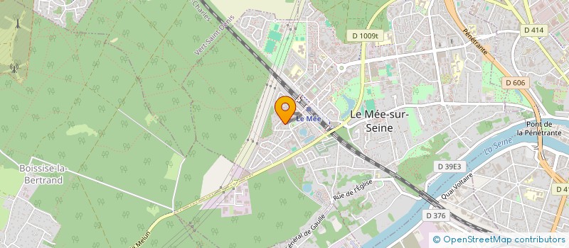 localisation de l'entreprise SCI MAHA  LE MEE-SUR-SEINE