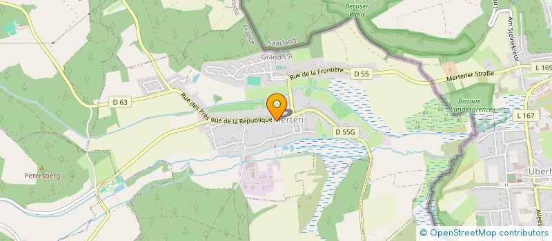 localisation de l'entreprise SCI MAHA  MERTEN