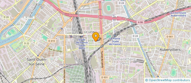 localisation de l'entreprise SCI MAHALAXMI  SAINT-DENIS