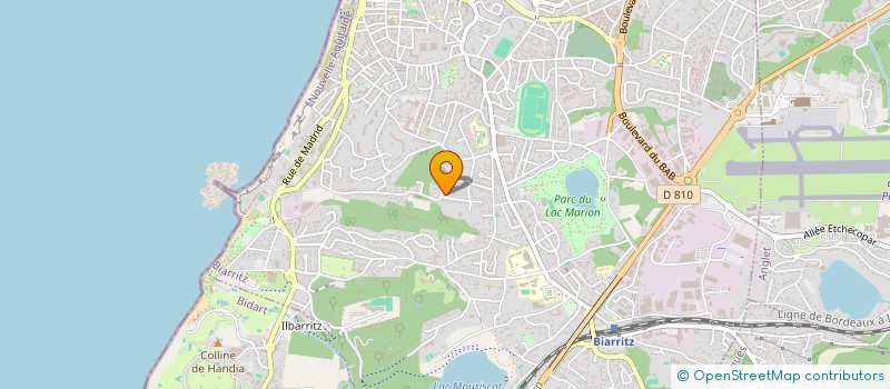 localisation de l'entreprise SCI MAHARIN à BIARRITZ