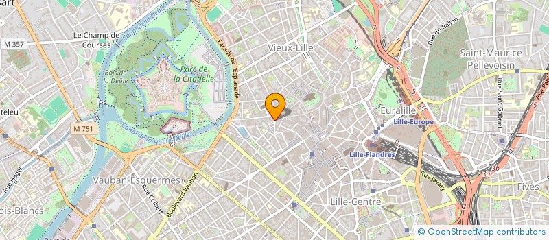 localisation de l'entreprise SCI MAHAULT à LILLE