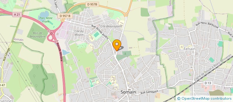 localisation de l'entreprise SCI MAHAYASA  BRUILLE-LEZ-MARCHIENNES