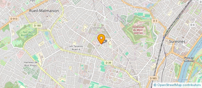 localisation de l'entreprise SCI MAHCER IMMO à RUEIL-MALMAISON